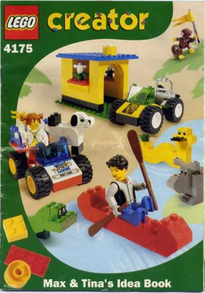 Max and Tina are at great risk 乐高 LEGO 4175 image 1