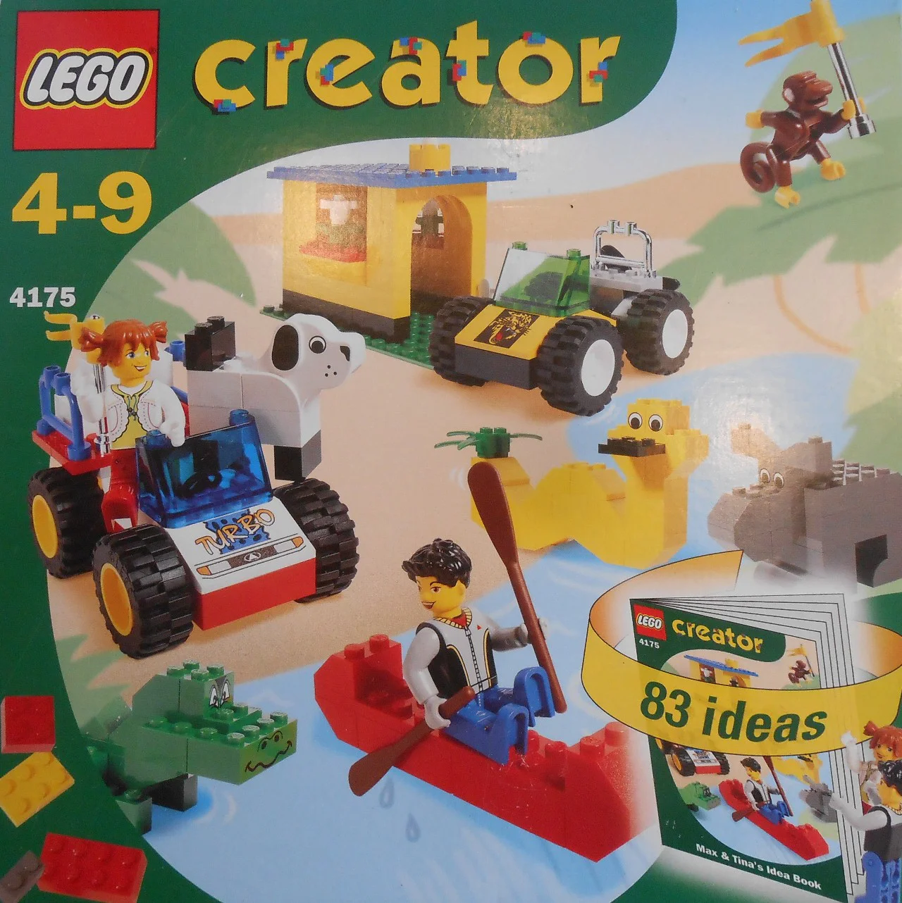 Max and Tina are at great risk 乐高 LEGO 4175 image 2