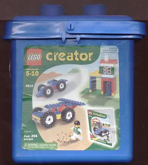 Creative Change: Blue Creative Drum 乐高 LEGO 4810 image 1
