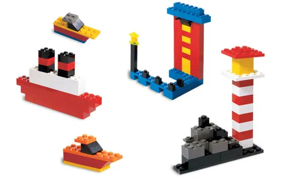 Creative change: Creative build-up bucket 乐高 LEGO 4014 image 2