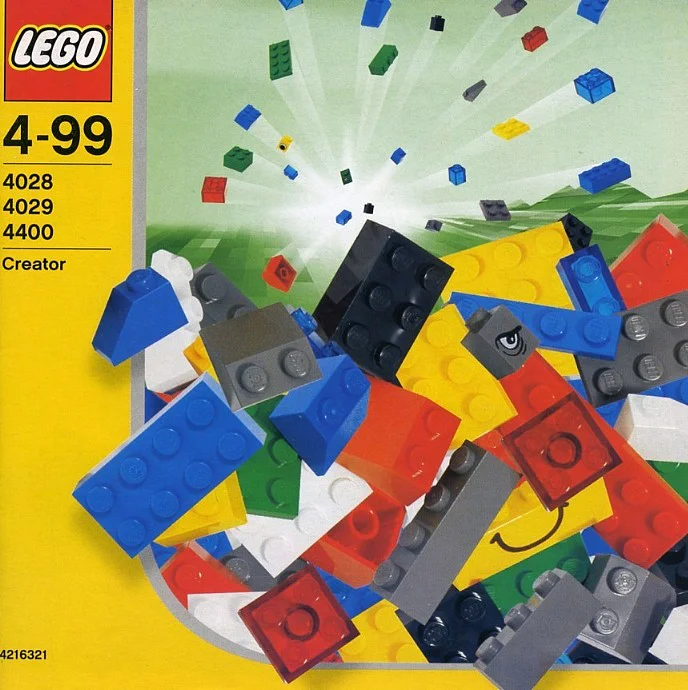 Red Brick Building Set 乐高 LEGO 4029 image 2