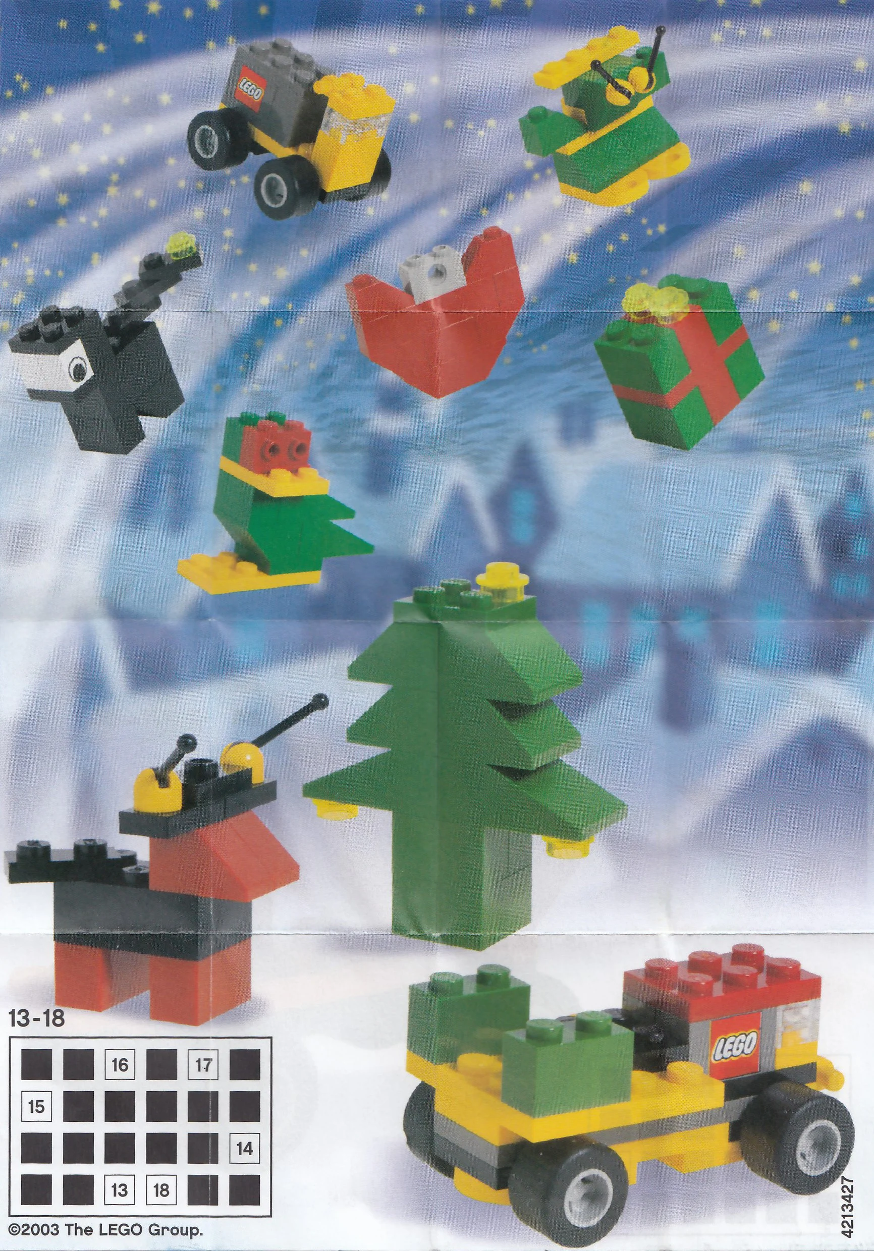Festival: Christmas Last Calendar 乐高 LEGO 4024 image 4