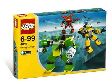 Designer: Little robot 乐高 LEGO 4097 image 2