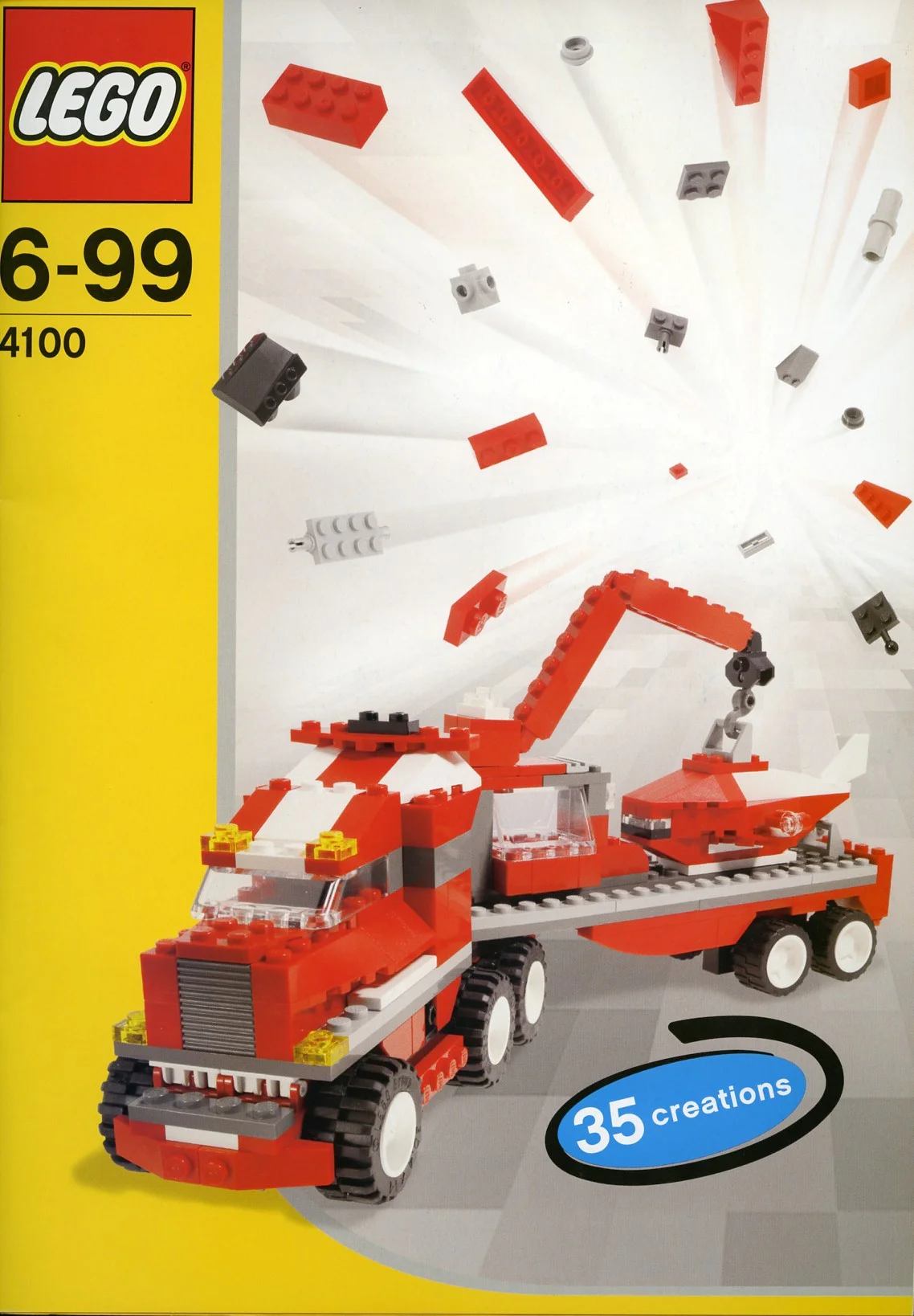 Designer: Wheel Creative Group 乐高 LEGO 4100 image 1