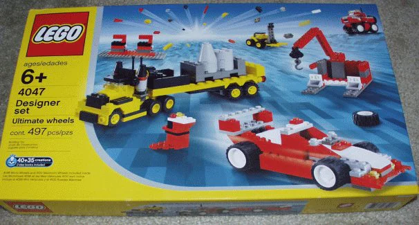 Designer: Mini Car 乐高 LEGO 4096 image 2