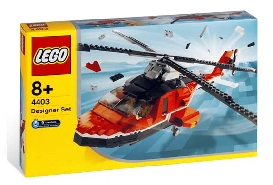 Designer: Breakthrough Helicopter 乐高 LEGO 4403 image 3