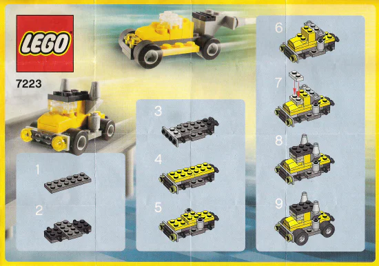 Designer: Yellow Truck 乐高 LEGO 7223 image 2