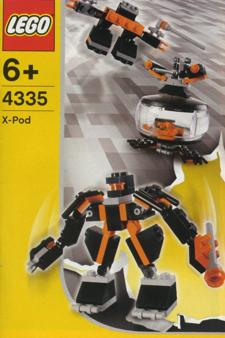 X-Pod: Black Diamond 乐高 LEGO 4335 image 1