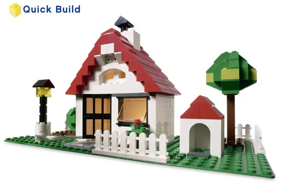 Designer: Sweet Little Cottage 乐高 LEGO 4886 image 2