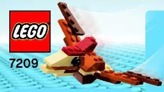 Designer: Toothless Wing Dragon 乐高 LEGO 7209 image 1