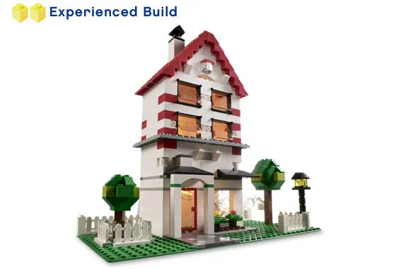 Designer: Sweet Little Cottage 乐高 LEGO 4886 image 3