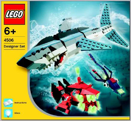 Designer: Deep-sea organisms 乐高 LEGO 4506 image 3