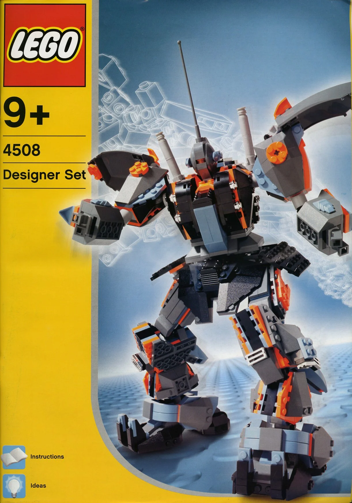 DESIGNER: TITAN XP ROBOT 乐高 LEGO 4508 image 3