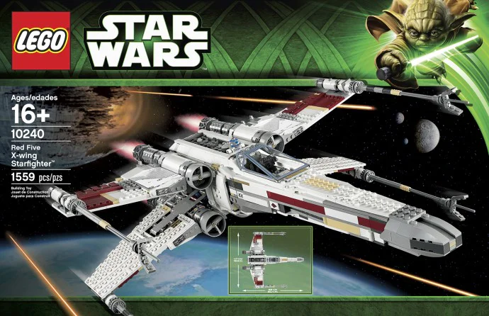 Red Five X-Wing Space Fighter 无牌 60011 image 2