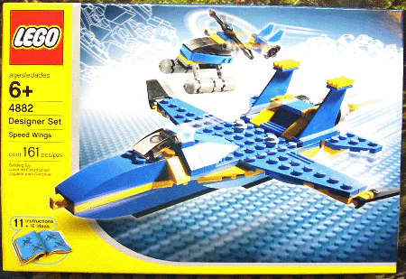 Designer: Speed Wing 乐高 LEGO 4882 image 1
