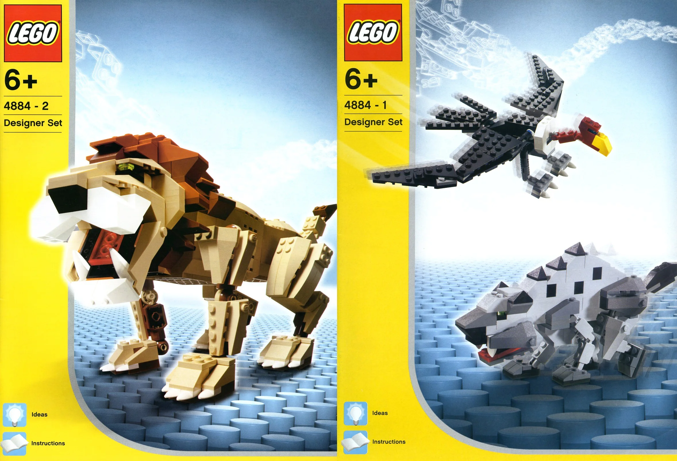 Wild beast designer. 乐高 LEGO 4884 image 1