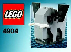Designer: Elephant 乐高 LEGO 4904 image 1