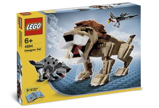 Wild beast designer. 乐高 LEGO 4884 image 2