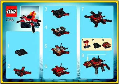 Designer: Spider 乐高 LEGO 7268 image 2
