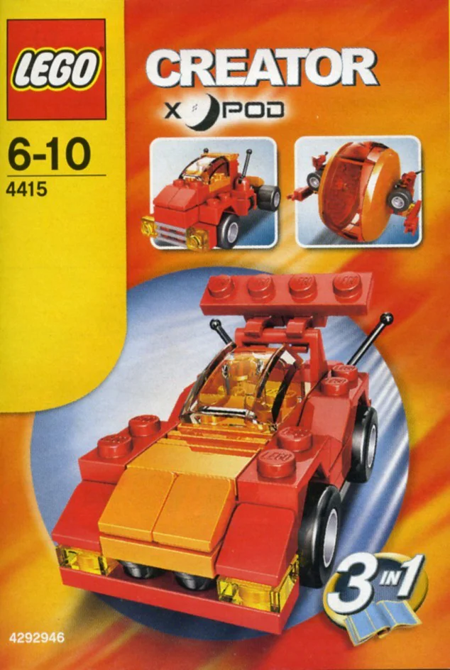 X-Pod: Car 乐高 LEGO 4415 image 2