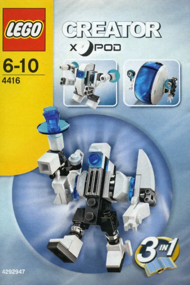 X-Pod: Robot 乐高 LEGO 4416 image 2