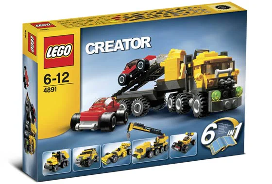 Motorway trailer, six and one 乐高 LEGO 4891 image 1