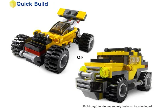 Motorway trailer, six and one 乐高 LEGO 4891 image 2