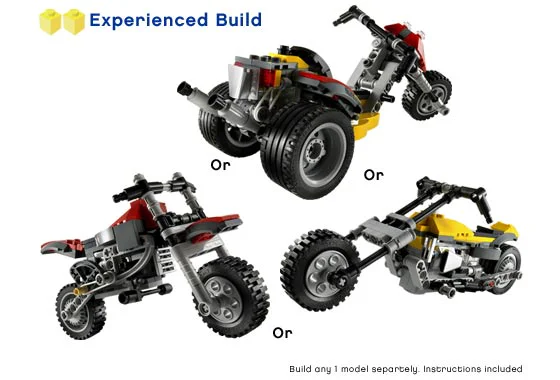 Creative Motorcycle 乐高 LEGO 4893 image 3