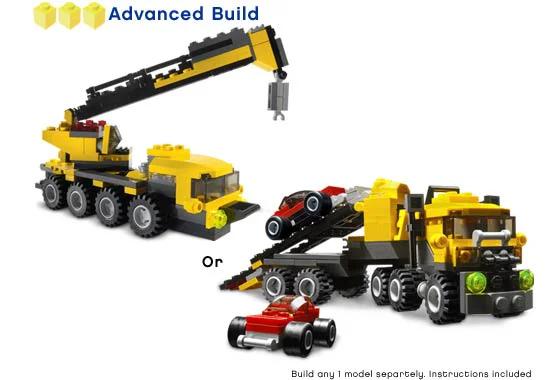 Motorway trailer, six and one 乐高 LEGO 4891 image 4