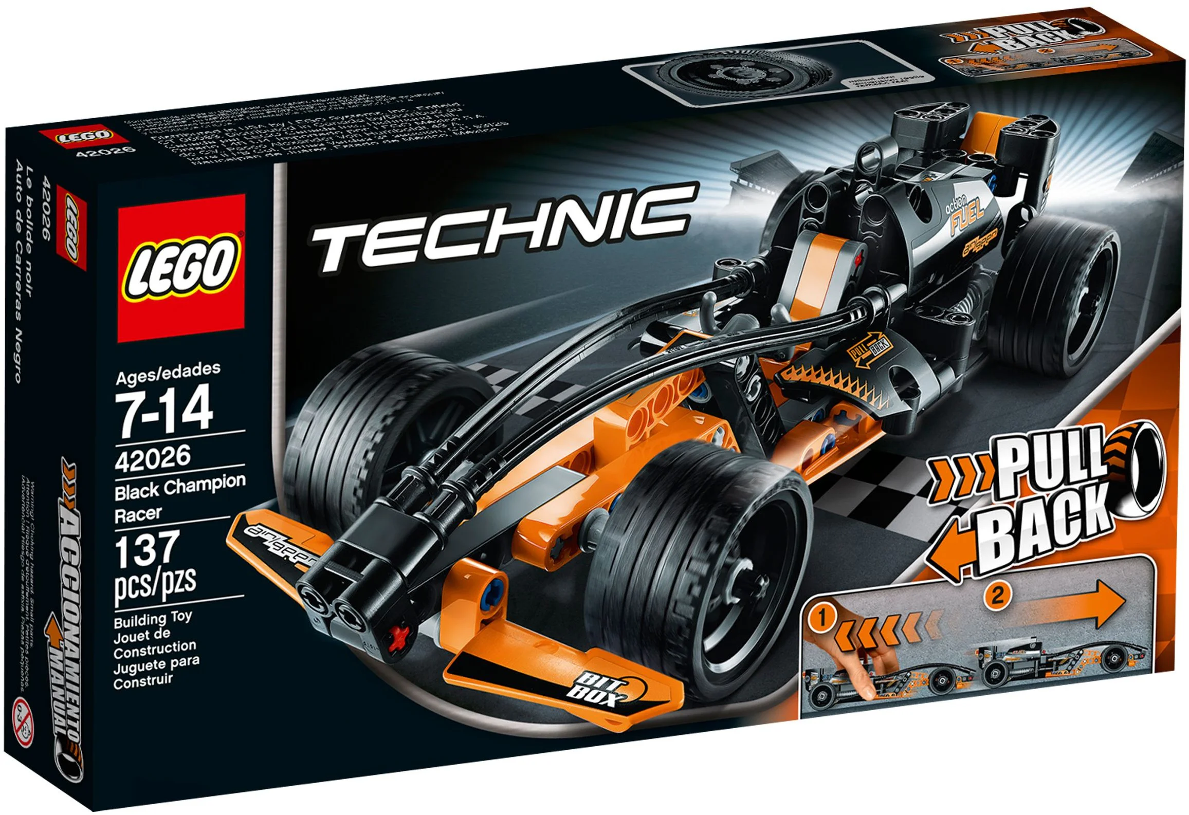 Black Champion Racing Car 3413