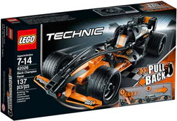 Black Champion Racing Car