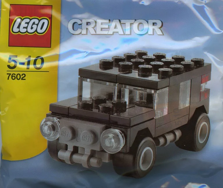 Black SUV 乐高 LEGO 7602 image 1