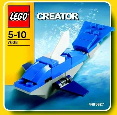 Dolphins 乐高 LEGO 7608