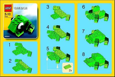 Green Frog 乐高 LEGO 7606 image 2