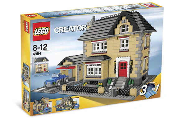 Modern Villa 乐高 LEGO 4954 image 2