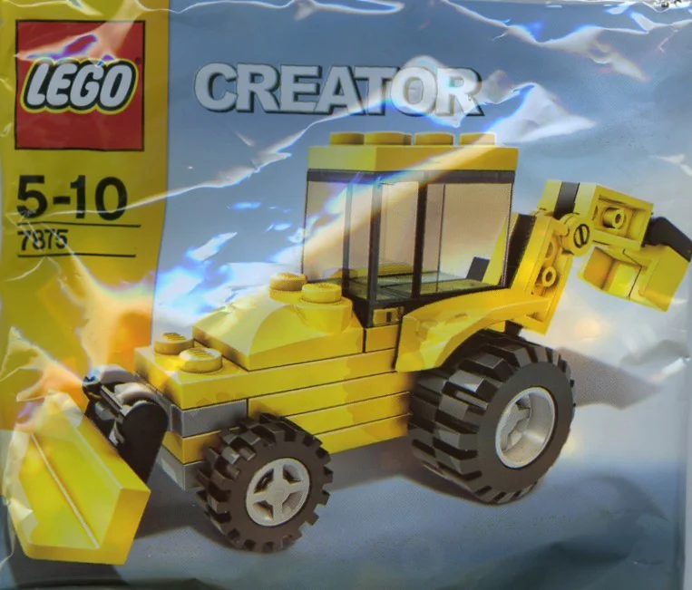 Backhoe excavators 乐高 LEGO 7875 image 1