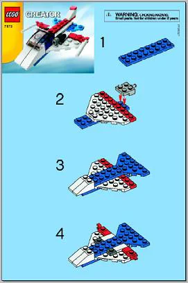 Flight Suit 乐高 LEGO 7873 image 2