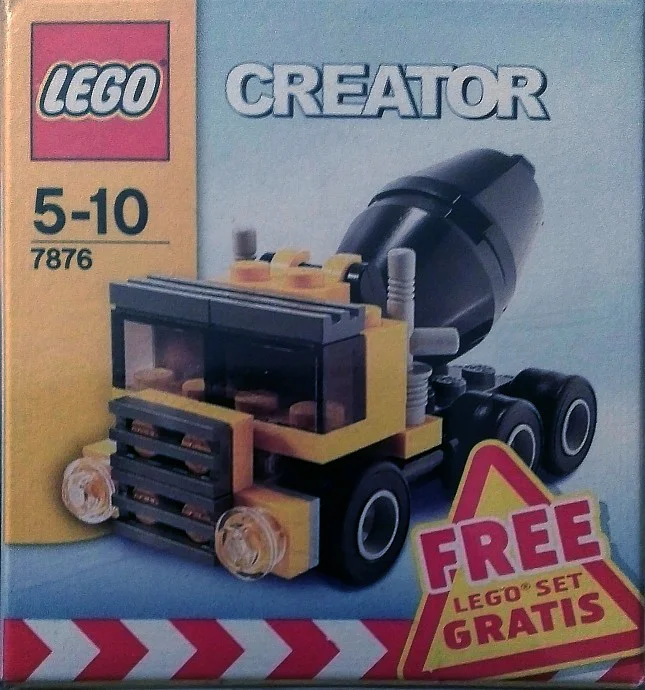 Cement mixer 乐高 LEGO 7876 image 1