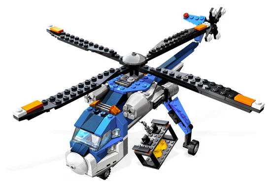Blue Sky Helicopter 乐高 LEGO 4995 image 1