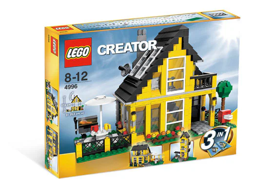 The beach house 乐高 LEGO 4996 image 1