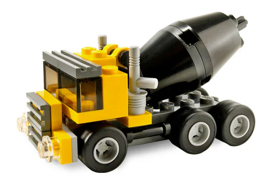 Cement mixer 乐高 LEGO 7876 image 3