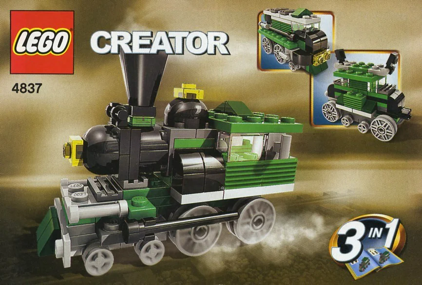 Mini Train 乐高 LEGO 4837 image 4
