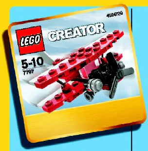 Double-wing aircraft 乐高 LEGO 7797 image 1