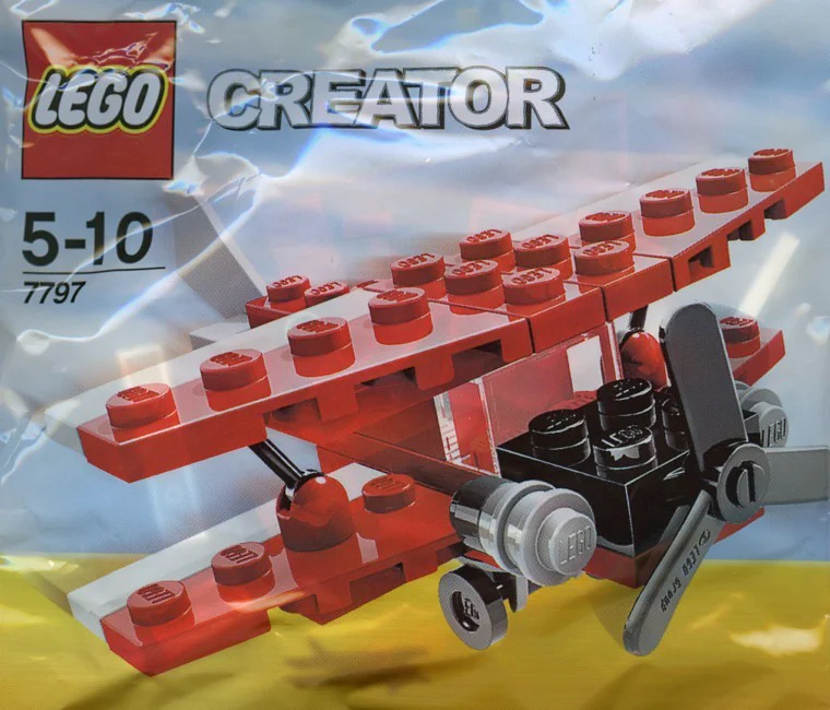 Double-wing aircraft 乐高 LEGO 7797 image 2