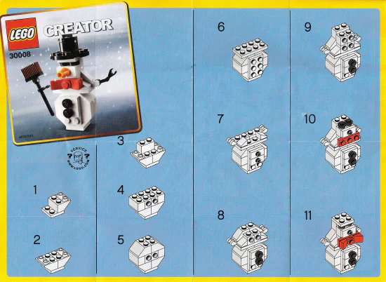Festival: Snowman 乐高 LEGO 30008 image 2