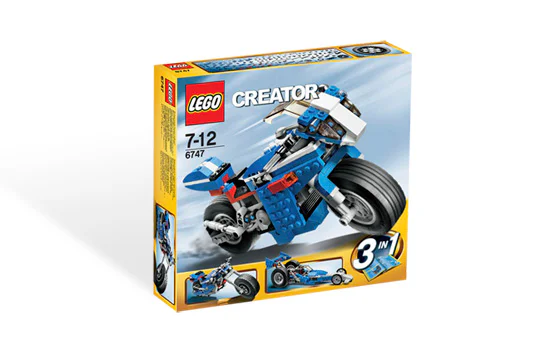 Motorcycle 乐高 LEGO 6747 image 1