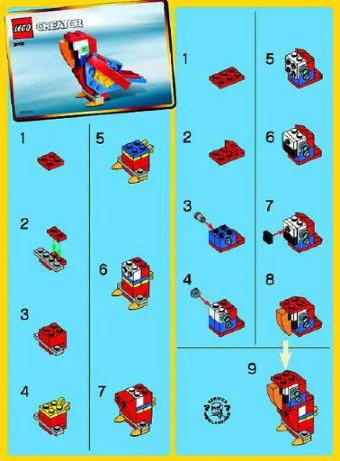 Parrot 乐高 LEGO 30021 image 1