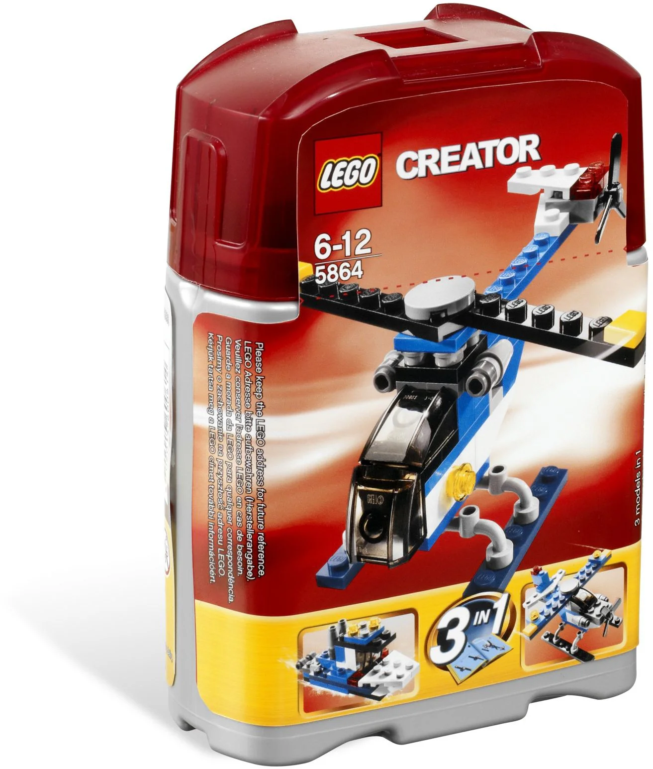 Mini Helicopter 乐高 LEGO 5864 image 1