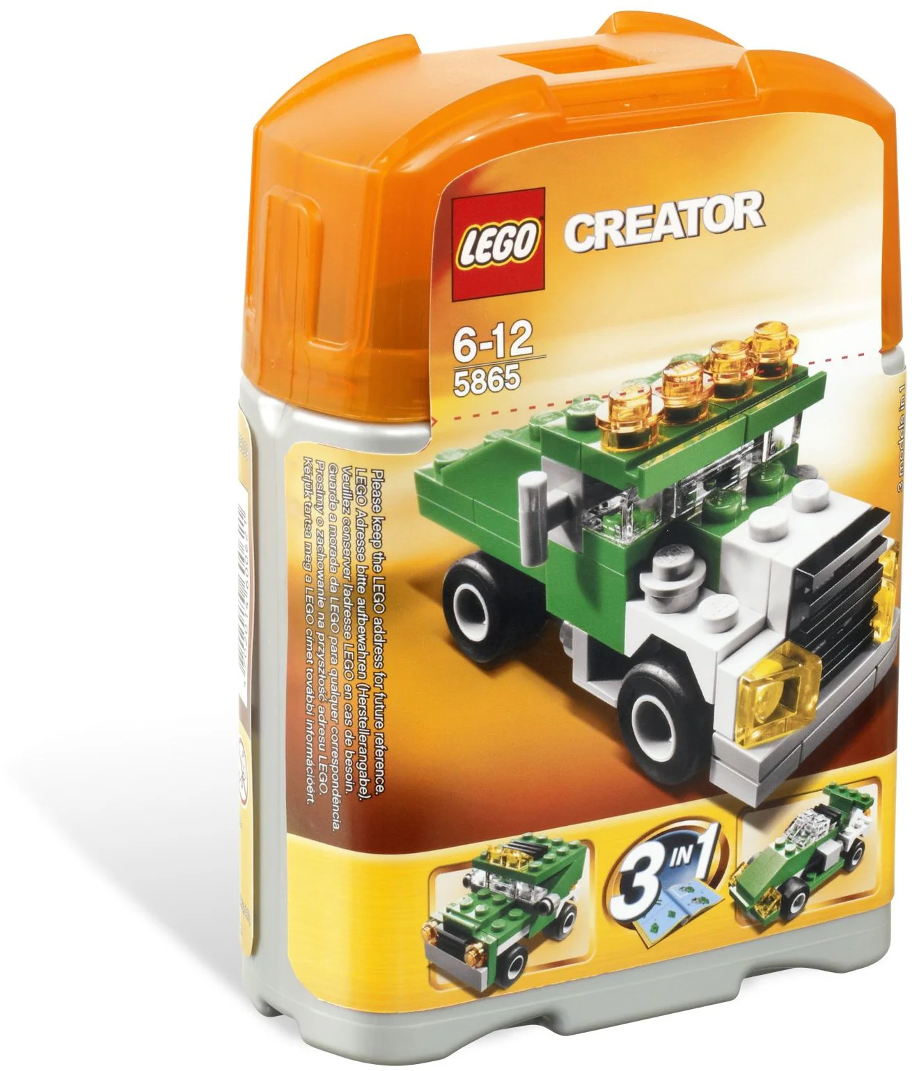 Mini dump truck. 乐高 LEGO 5865 image 1