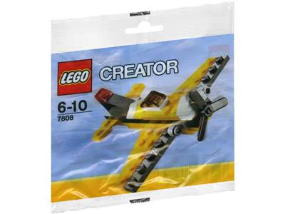 Yellow Plane 乐高 LEGO 7808 image 3